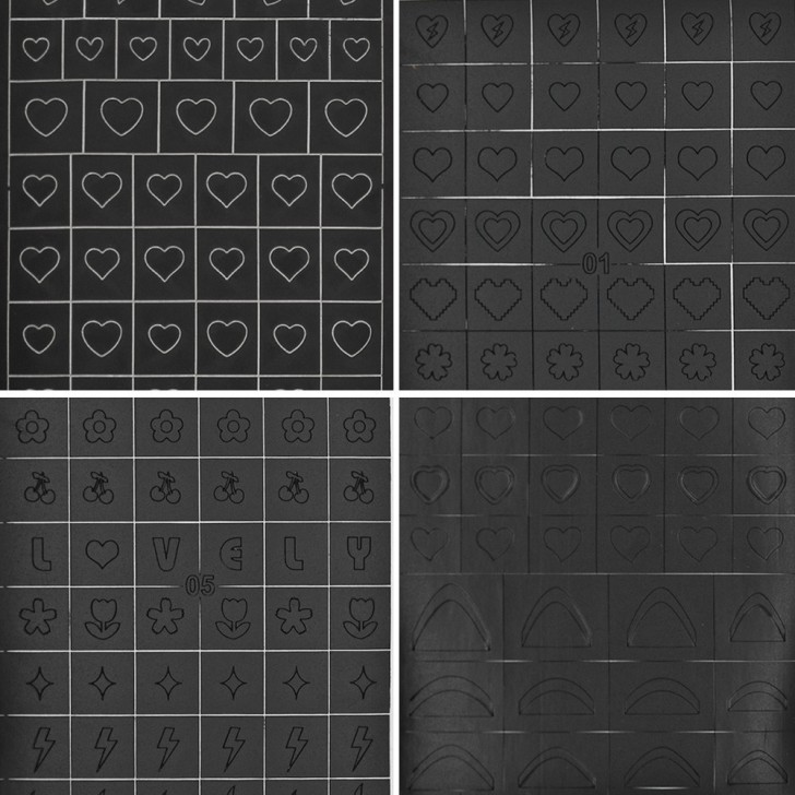 Stencil ST697 - 4PCS