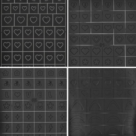 Stencil ST697 - 4PCS