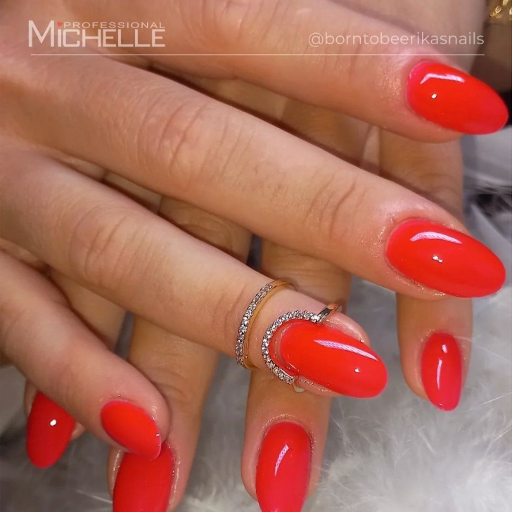 Magic Color Soak Off - 017 Rosso Corallo Fluo