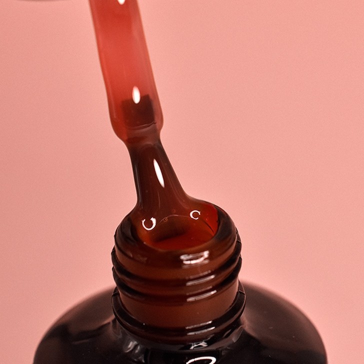 Gel Builder de base Rubber Camouflage tulipán - 15 ml semitransparente