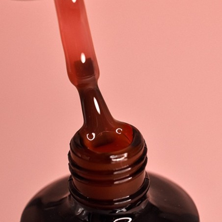 Gel Builder de base Rubber Camouflage tulipán - 15 ml semitransparente