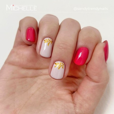 Gel Nail Art - 17 Oro Chrome