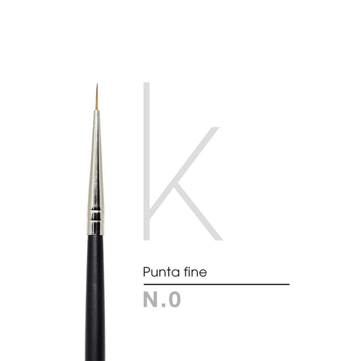 Pennello Kolinsky Per Nail Art N.0