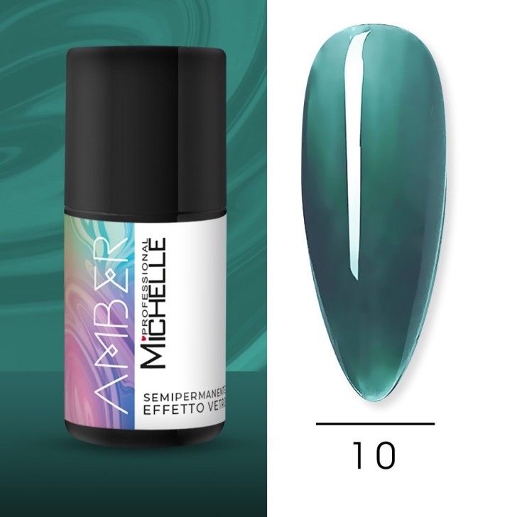 Amber Vernis à ongles semi-permanent effet verre - 10