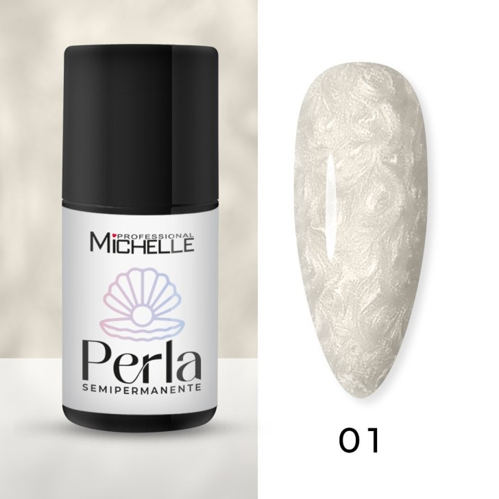 Esmalte de uñas semipermanente Perla - 01