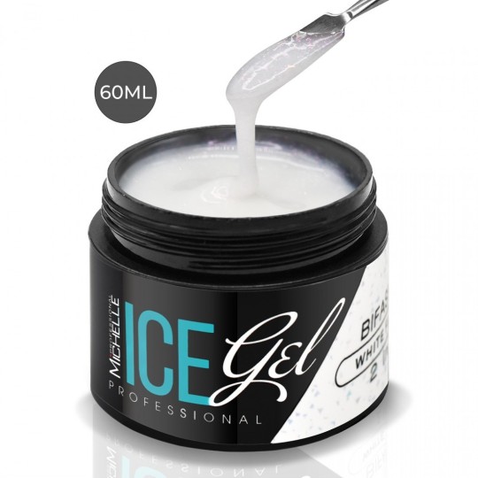 TWO-PHASE Ice gel - White Flakes 60ML