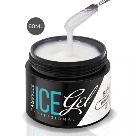 Ice gel BIFÁSICO - Flakes White 60ML