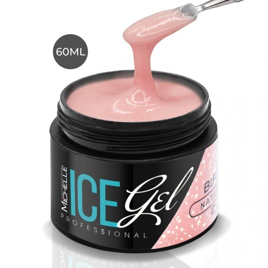 Ice gel biphasé - Flakes Natural 60 ml