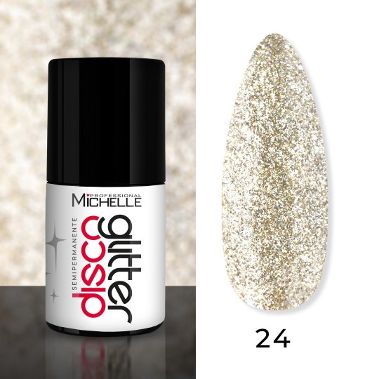 Glitter Disco Semi-permanent Nail Polish - Starlight 24