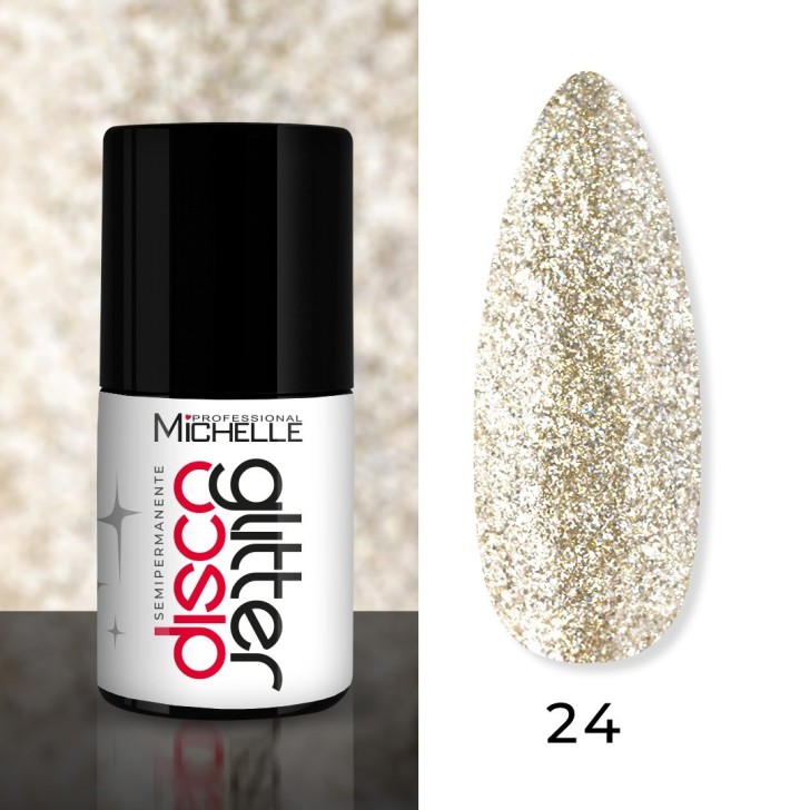 Vernis à ongles semi-permanent Glitter Disco - Starlight 24