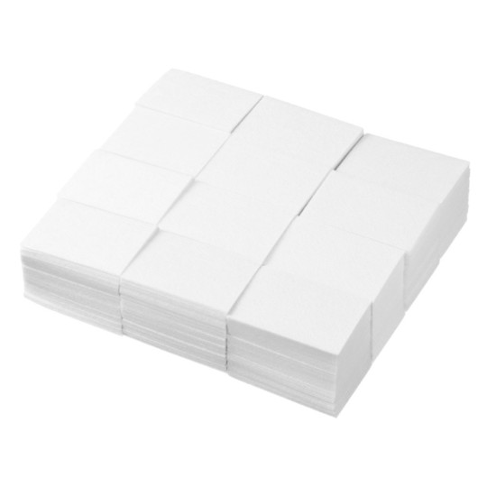 Pads Toallitas precortadas de algodón de alta calidad - 720 piezas Blanco
