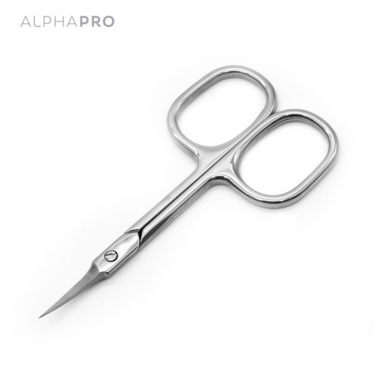Alpha Pro 01 Professional Scissors Curved Blades - 20mm