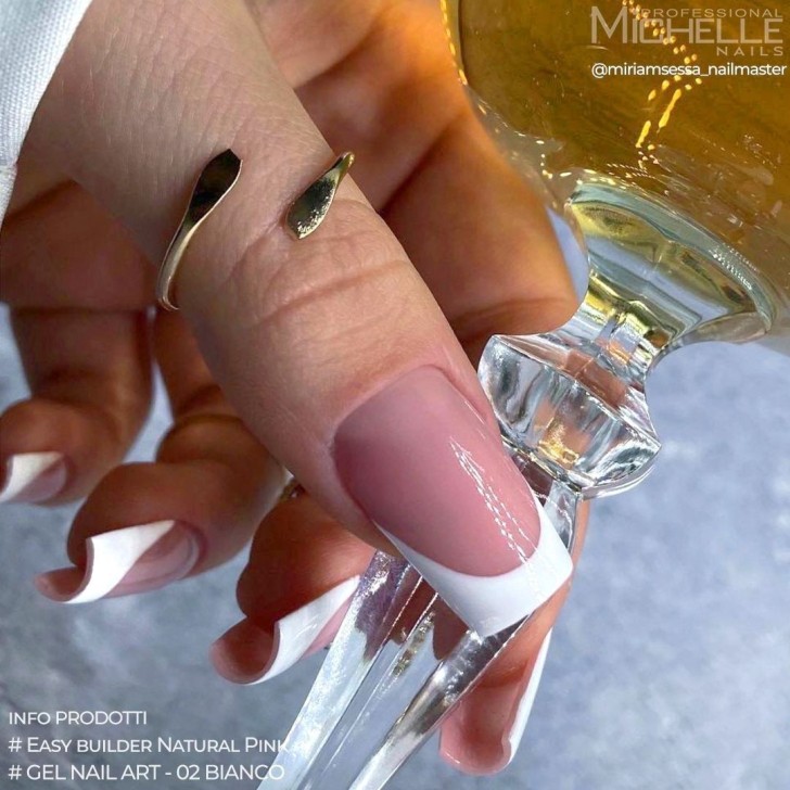 Gel Nail Art - 02 Bianco