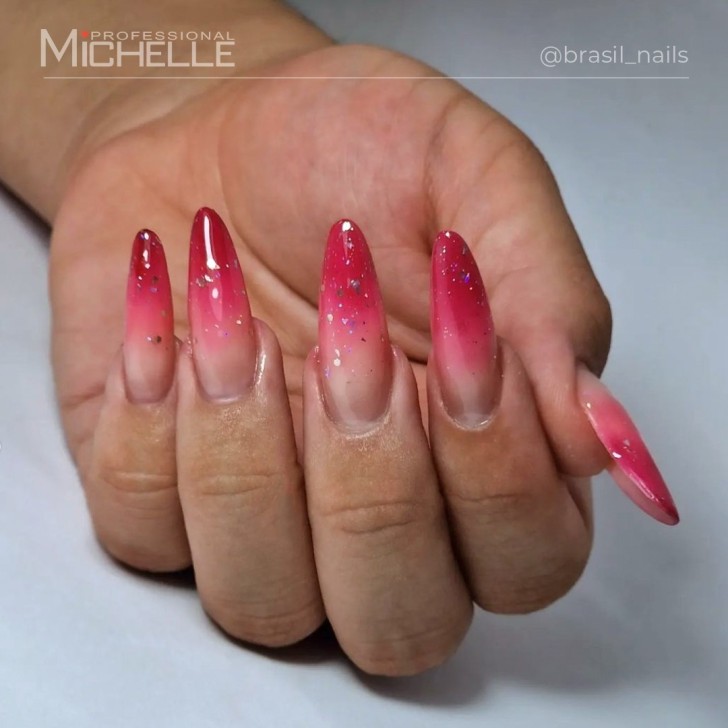 Gel Nail Art - 07 Rosso