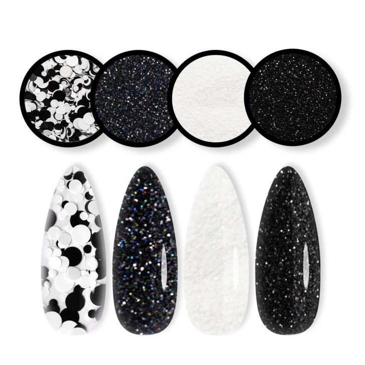 Deco art mix BLACK AND WHITE - 019