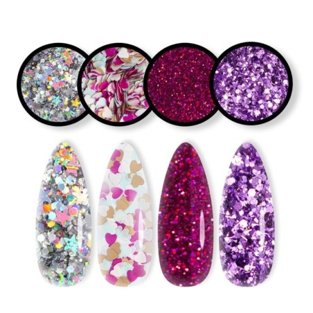 Deco art mix HEARTS AND FUCHSIA - 025
