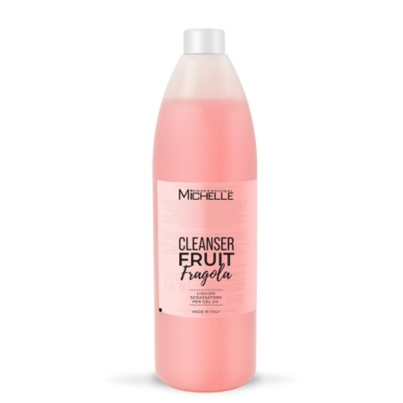 Cleanser Fruit Uv Gel Soluzione Sgrassante - 1000Ml fragola