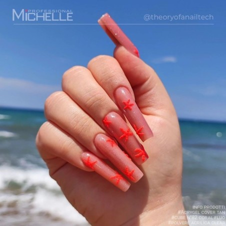 Cube Semi-Permanent - Coral Fluo 082