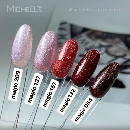 smalto semipermanente colore per unghie Michellenails MAGIC Color Semipermanente - 132 2