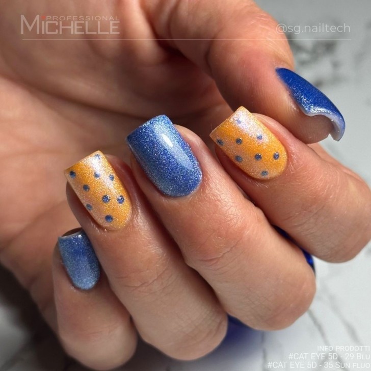 Nuovi Cat Eye 5D - 29 Blu