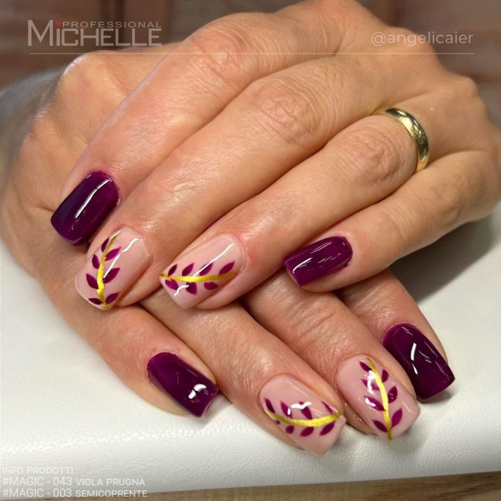 Magic Color Soak Off - 043 Viola Prugna