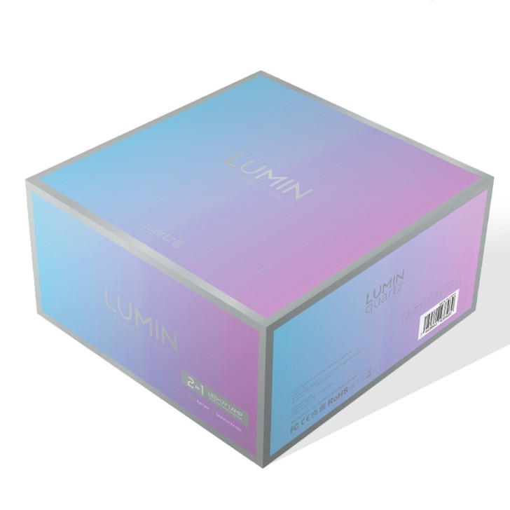 LUMIN QUARTZ Q3 UV LED 48W con Display, Timer, Sensore automatico