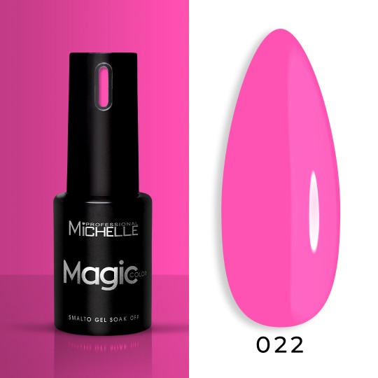 Magic Color Soak Off - 022 Rosa Barbie Fluo