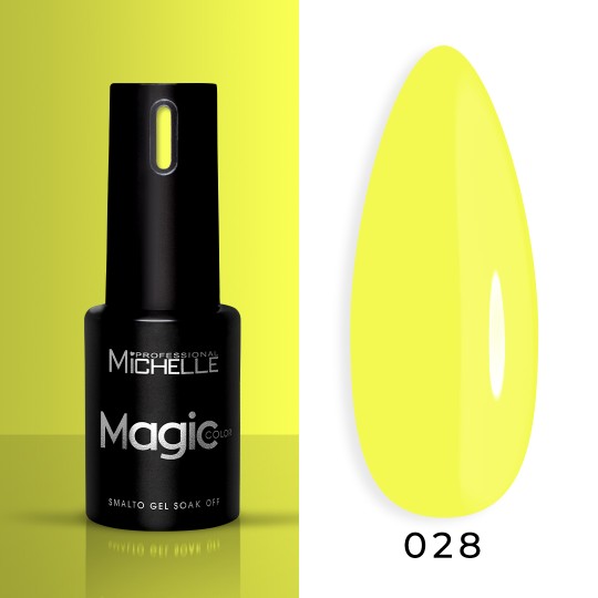 Magic Color Soak Off - 028 Giallo Fluo