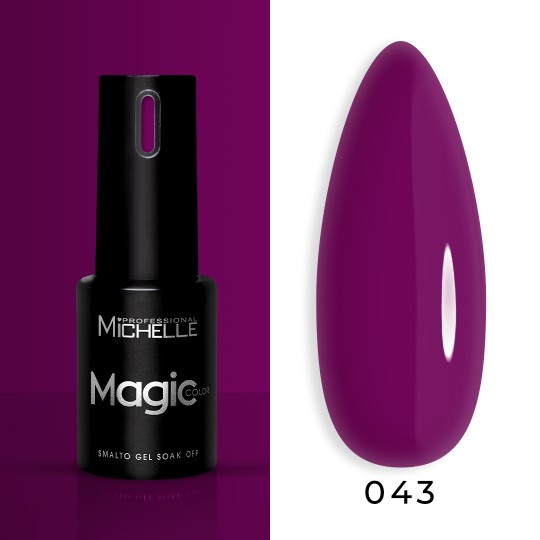 Magic Color Soak Off - 043 Viola Prugna