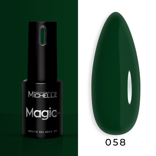 Magic Color Soak Off - 058 Verde Scuro