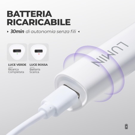 Lumin Pocket K3 pour Tips Gel 3W - BLANC