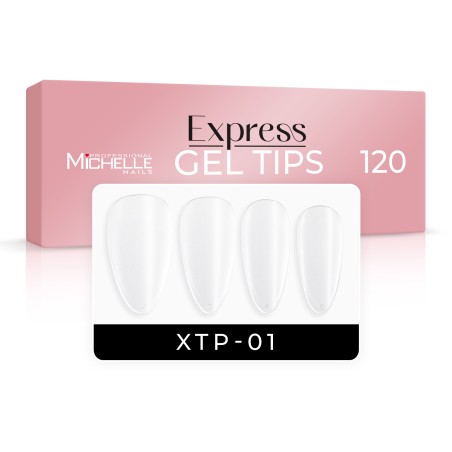 EXPRESS GEL TIPS 120PZ - 01 Trasparente