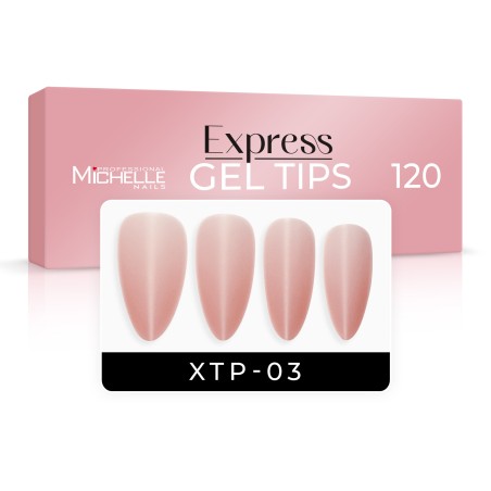 EXPRESS GEL TIPS 120PZ - 03 Nude