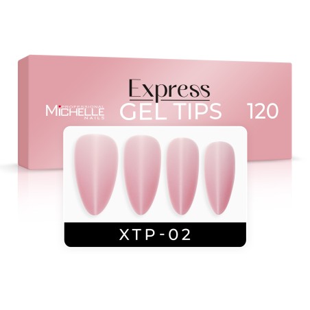 EXPRESS GEL TIPS 120PZ - 02 Natural