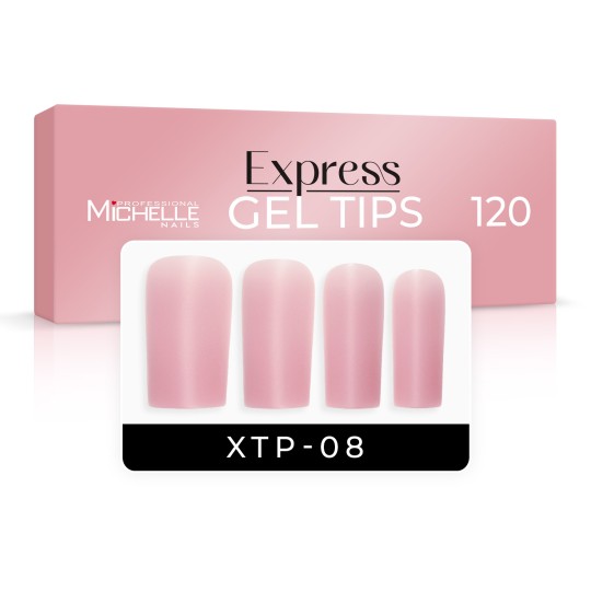 EXPRESS GEL TIPS 120 pièces - 08 Natural