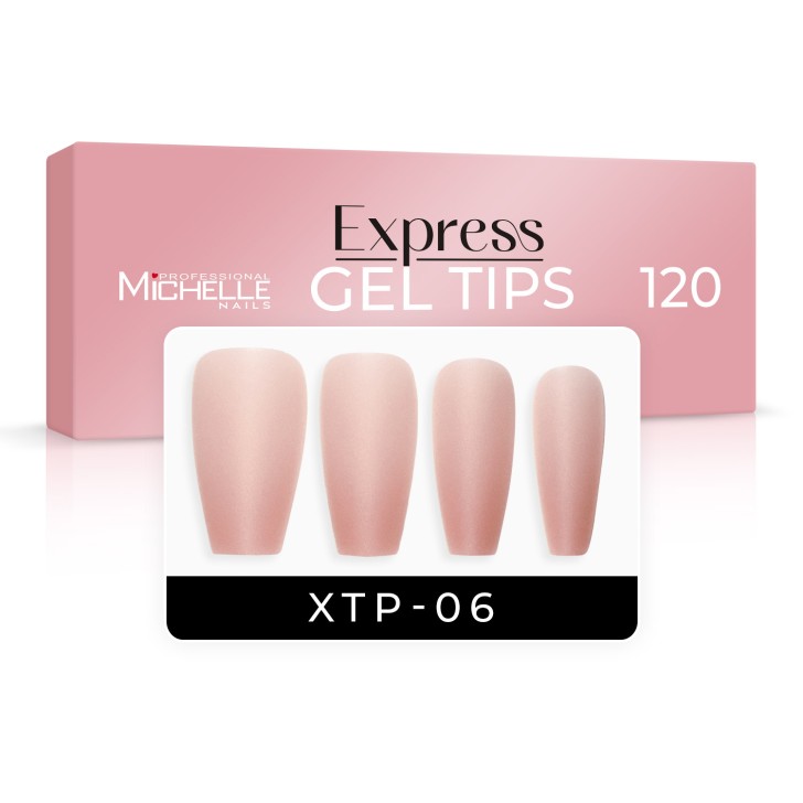 EXPRESS GEL TIPS 120 pièces - 06 Nude