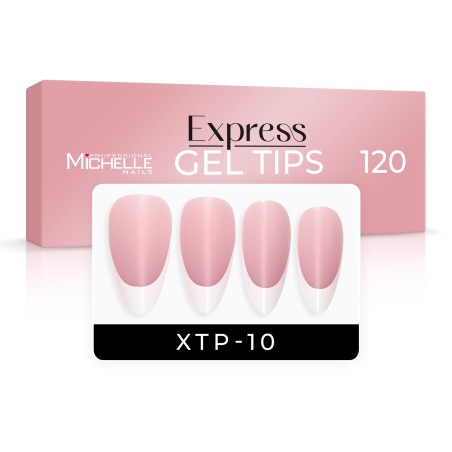 EXPRESS GEL TIPS 120PZ - 10 Natural French