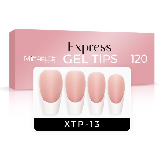 EXPRESS GEL TIPS 120PCS - 13 Nude French