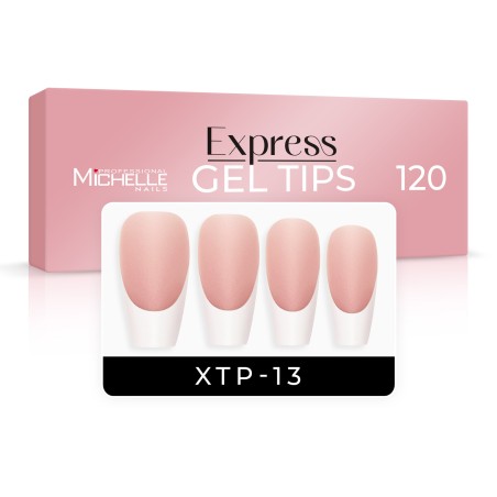 EXPRESS GEL TIPS 120PCS - 13 Nude French