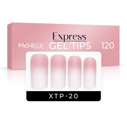 EXPRESS GEL TIPS 120PCS - 20 Natural Babyboomer
