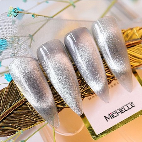 5D Ice Cat Eye - 25 Argento Silver