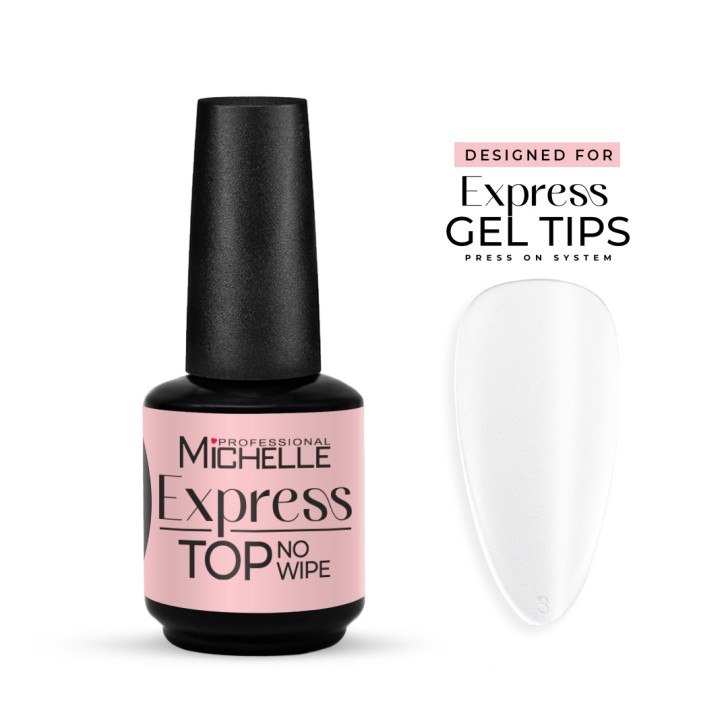 TOP NO WIPE - EXPRESS GEL TIPS SYSTEM 15ml