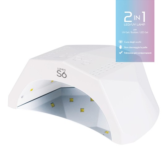 Lámpara Uv led Lumin S6 de 48 W con Timer y sensor automático.