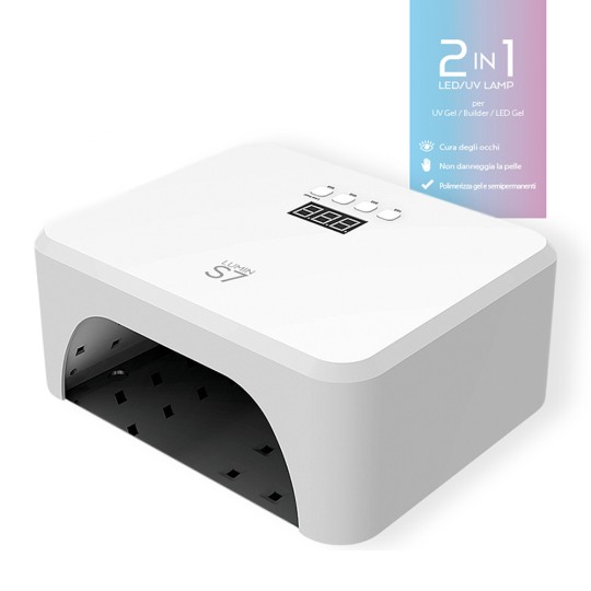 LUMIN S7 LAMPADA UV LED 60W con Display, Timer, Sensore automatico
