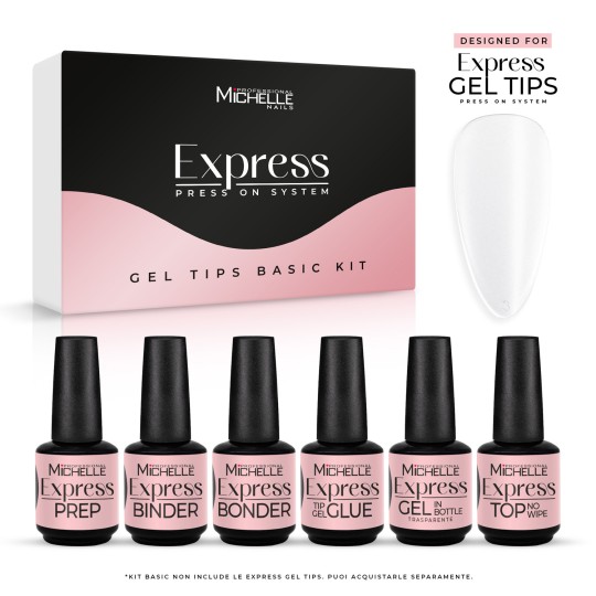 KIT EXPRESS GEL TIPS - BASIC