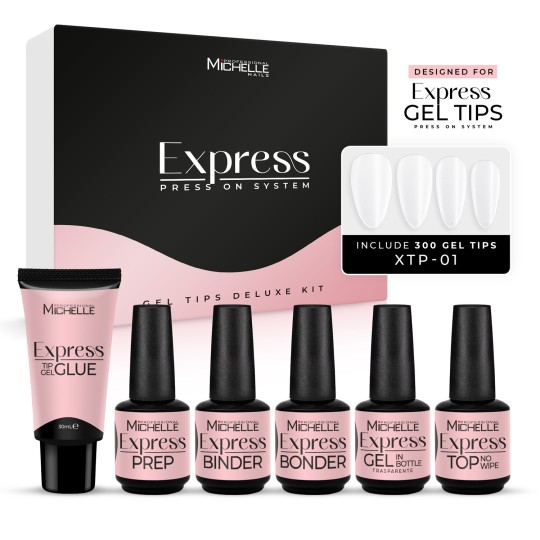 KIT EXPRESS GEL TIPS - DELUXE