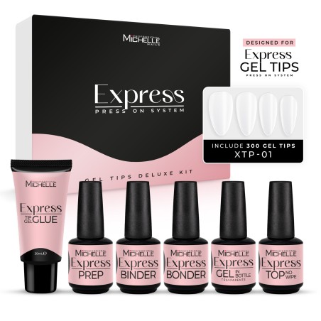 KIT EXPRESS GEL TIPS - DELUXE KIT EXPRESS GEL TIPS - DELUXE
