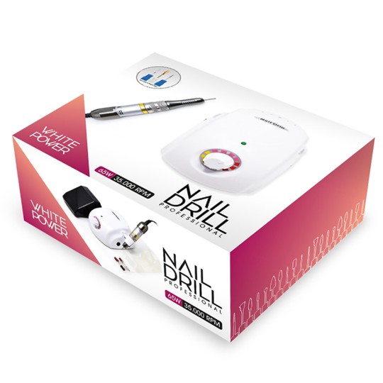 White Power Fresa Professionale - 35000 Giri Bianca 65W Alta Qualita' 2