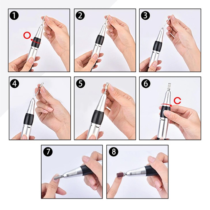 Black Magik Fresa Professionale 35000 Giri