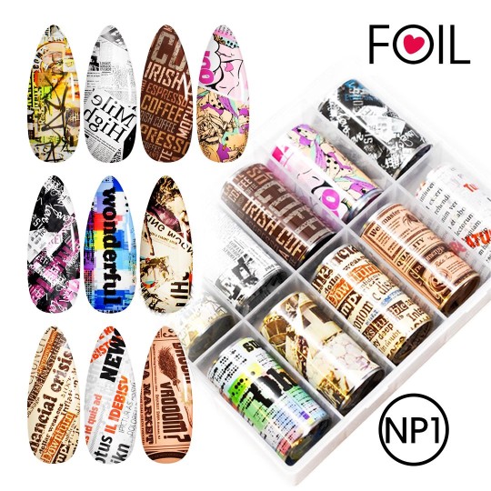 Transfer Foil NP1 Newspaper
